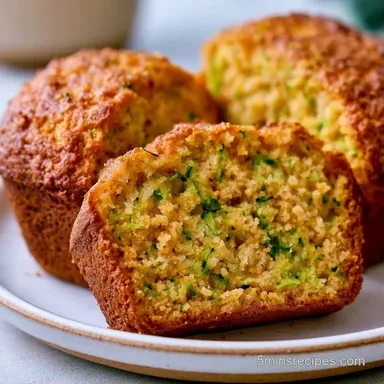 Zucchini Bread Mini Loaves in 45 Minutes Recipe Card