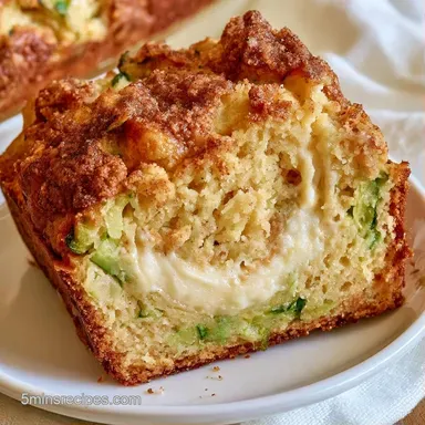 Zucchini Bread with Cream Cheese for 16 Recipe Card