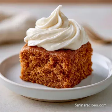 Zucchini Spice Cake in 60 Minutes Recipe Card