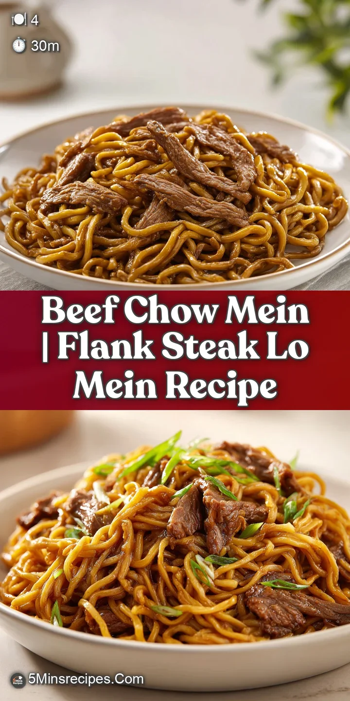 Close-up of glossy, soy-glazed noodles entwined with succulent beef and bright orange julienned carrot strips.