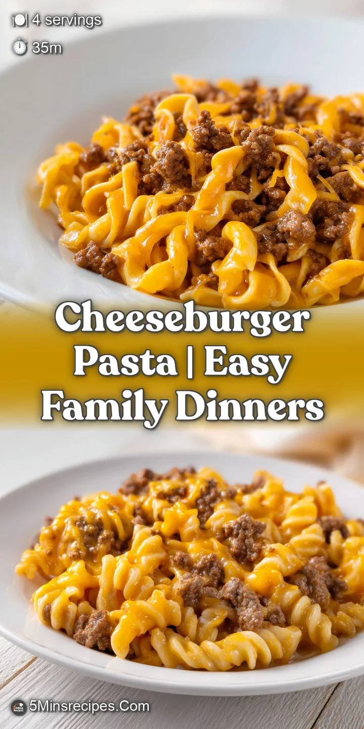 Close-up of gooey melted cheese stretching over tender pasta and savory browned beef in a steaming hot pot.