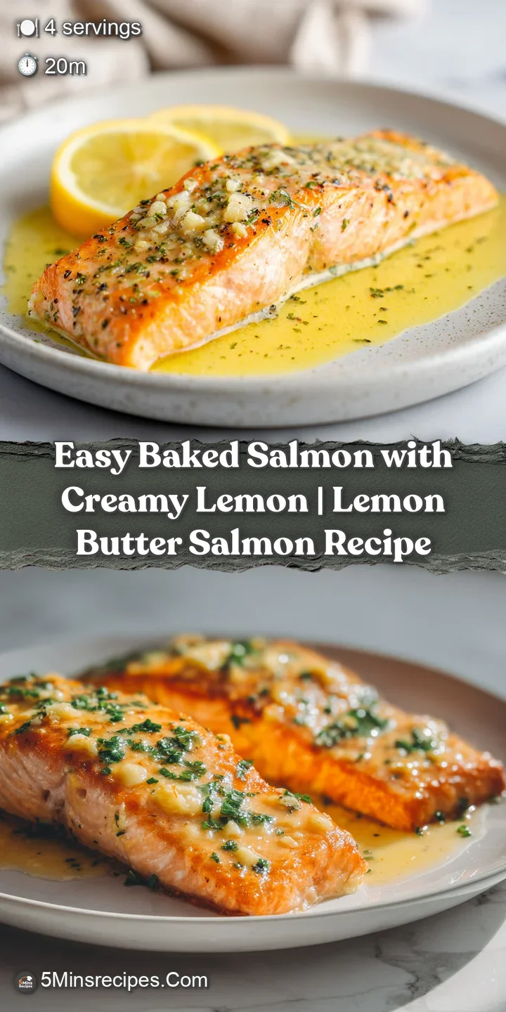 Close-up of tender, moist salmon with a vibrant, creamy lemon sauce coating its surface.