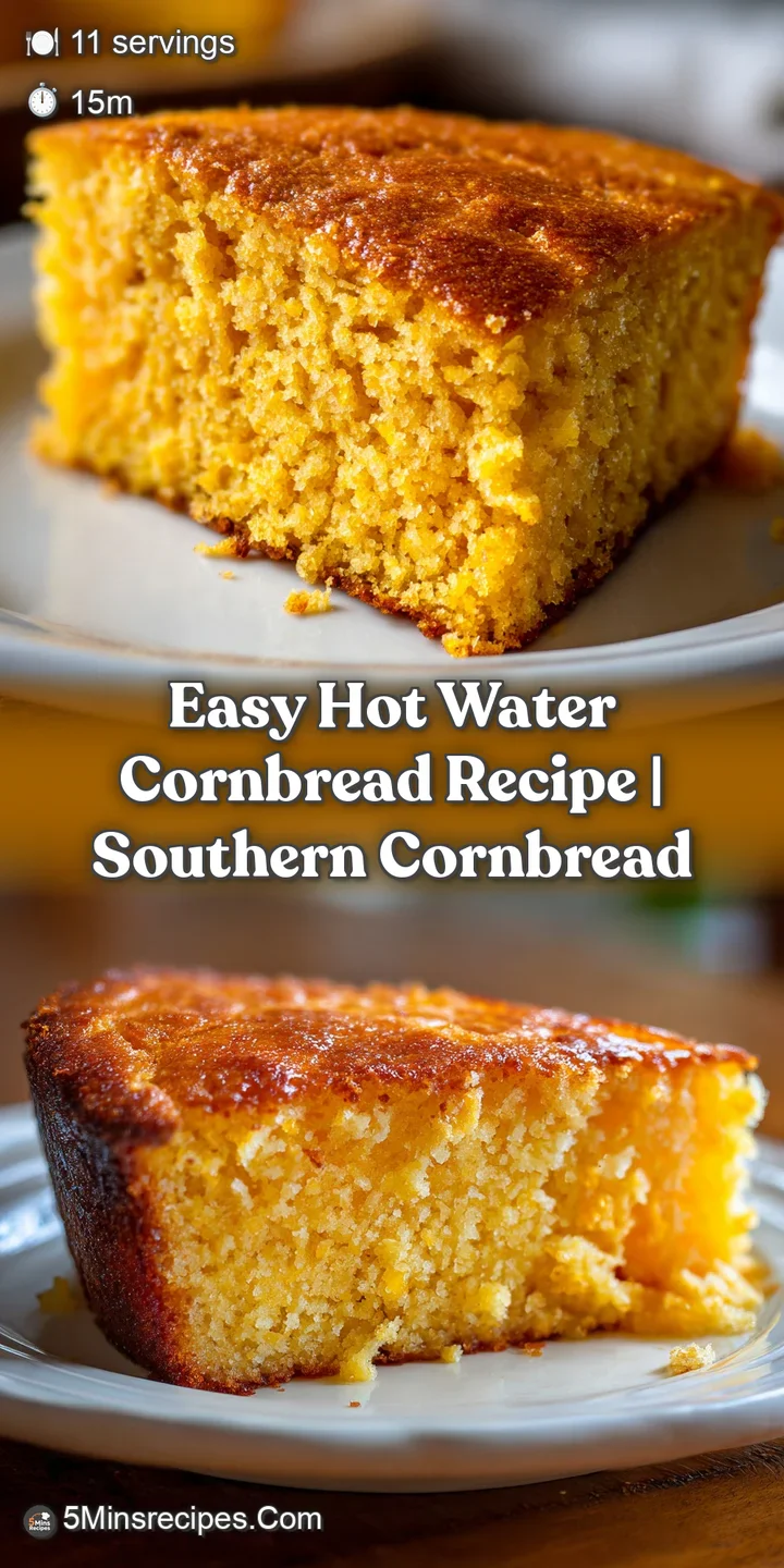 Close-up shot of a hot water cornbread revealing a wonderfully rough, crunchy surface and steamy interior.