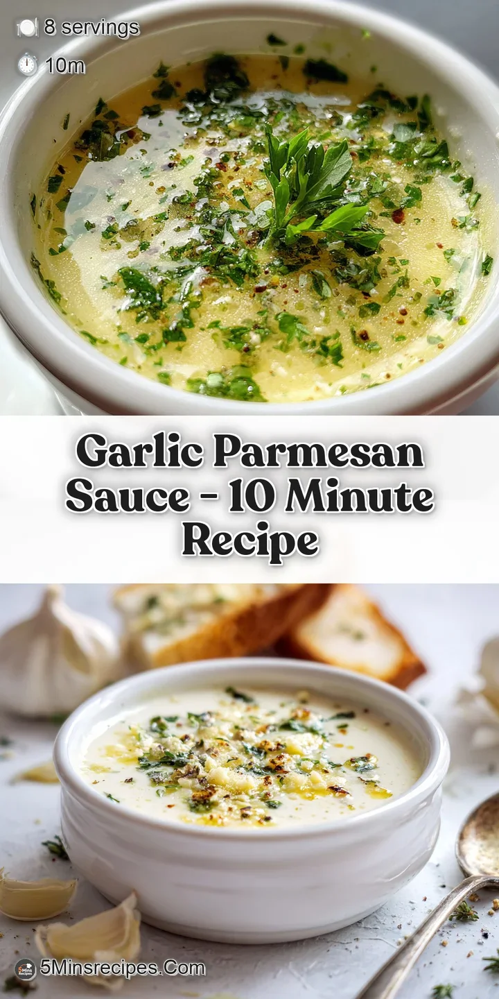 Close-up of creamy garlic parmesan sauce clinging to perfectly cooked penne pasta. Flecks of herbs add color to the smoot...