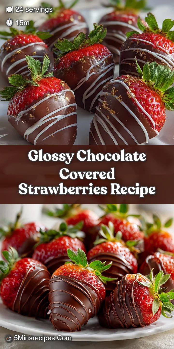 Close-up of a plump strawberry enrobed in dark chocolate, highlighting the contrast between the smooth coating and the ber...