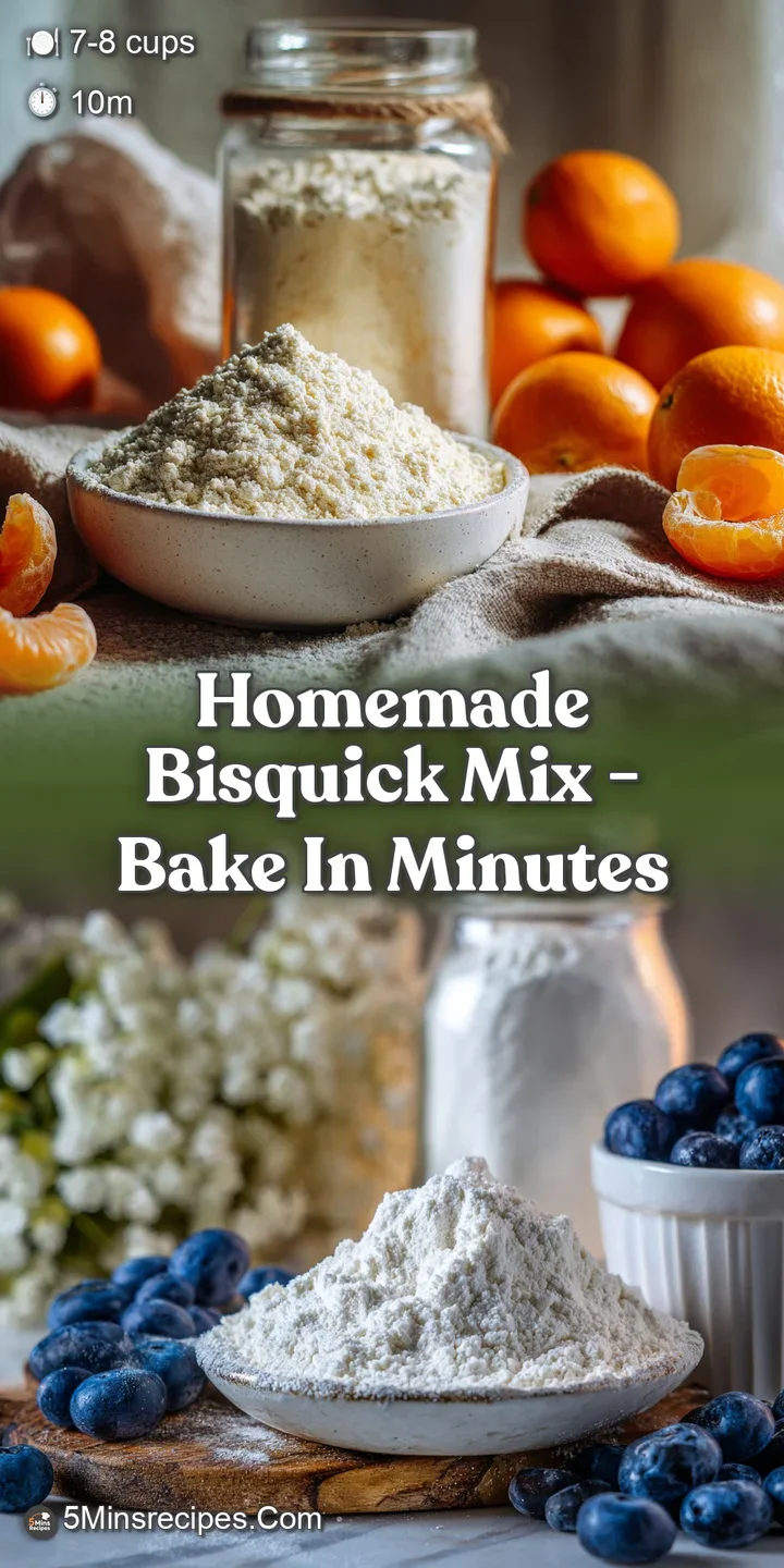 Up-close, textured Bisquick mix. A versatile, light tan blend ready for pancakes, biscuits, and so much more.
