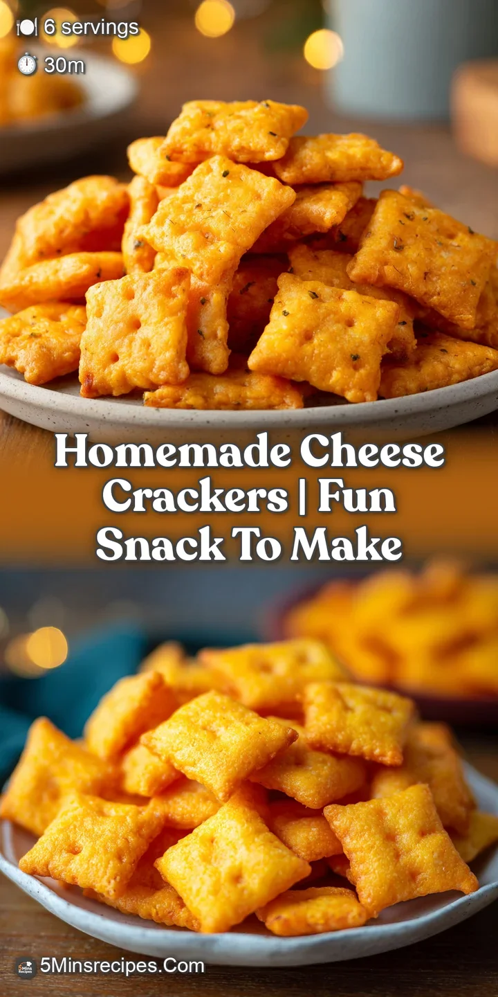 A tempting close-up reveals the airy interior and slightly bubbly surface of a warm cheddar cracker.