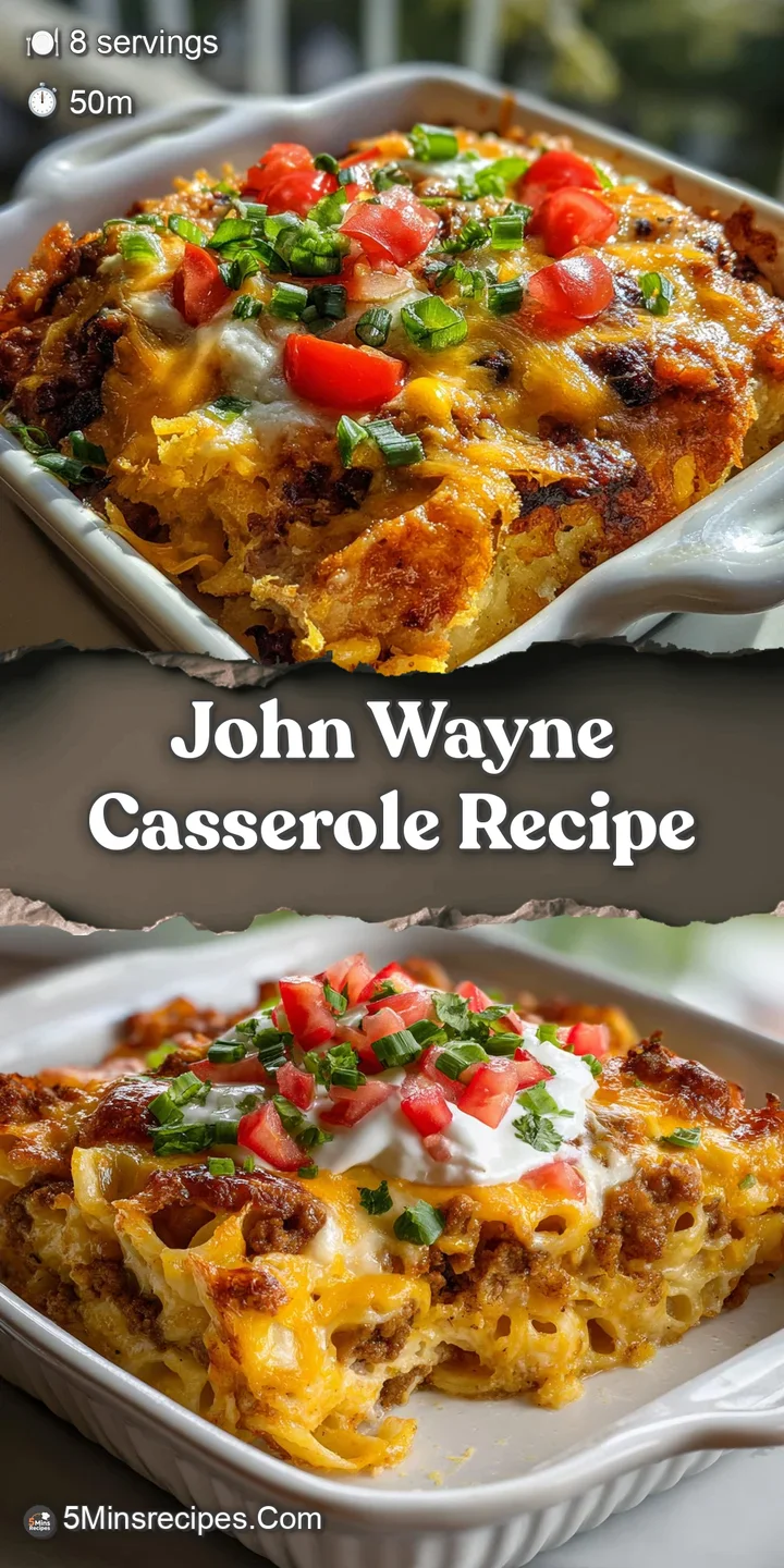 Cheesy, beefy casserole bubbling hot with a perfectly golden brown biscuit crust. Steam rises invitingly from this close-u...