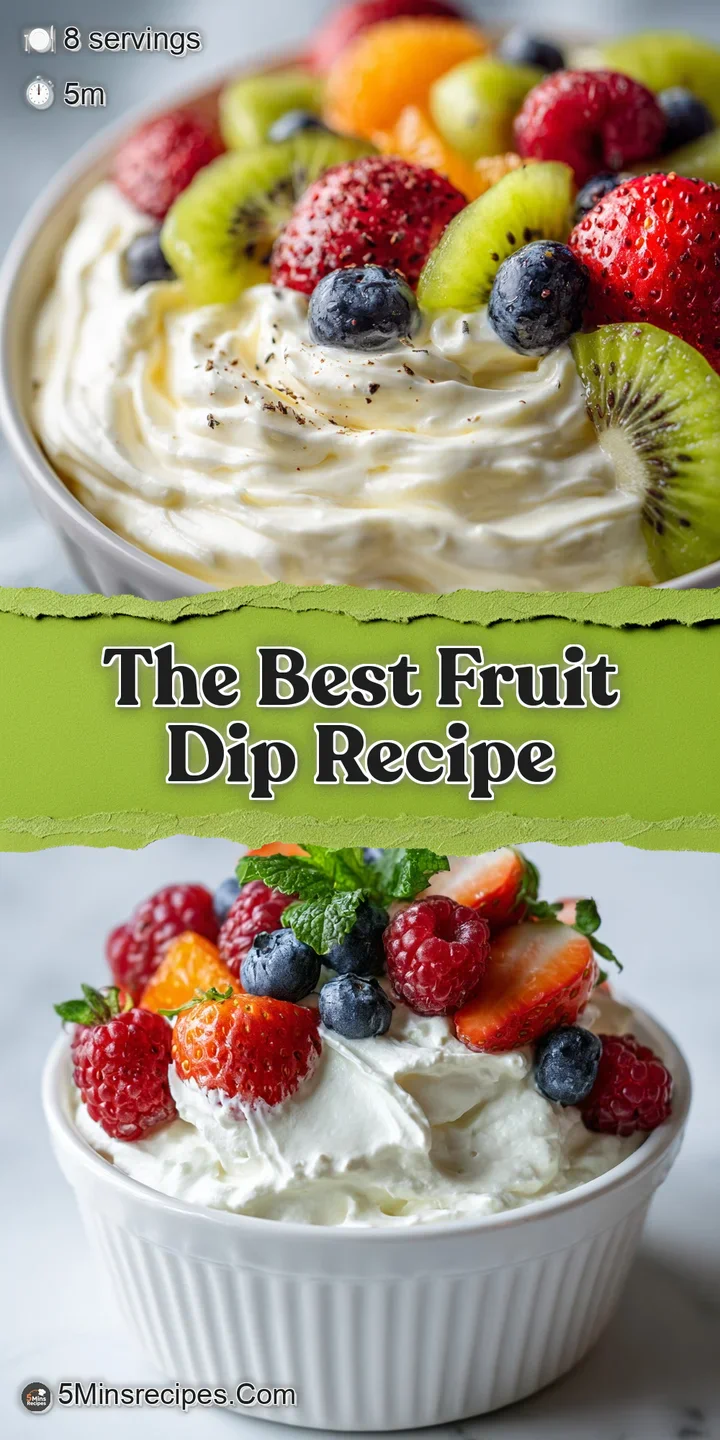 Close-up captures the smooth, velvety texture of fruit dip, with juicy red strawberry halves and a dusting of powdered sug...