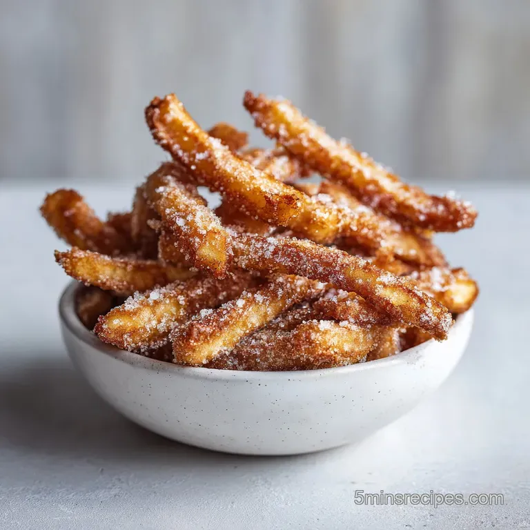 Air Fryer Apple Fries: Crispy and Cinnamon-Spiced
