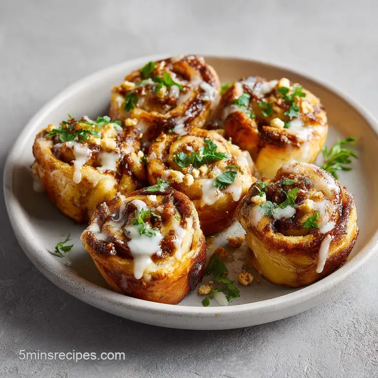 Arranged swirls of soft, golden French toast bites, topped with a dusting of powdered sugar.