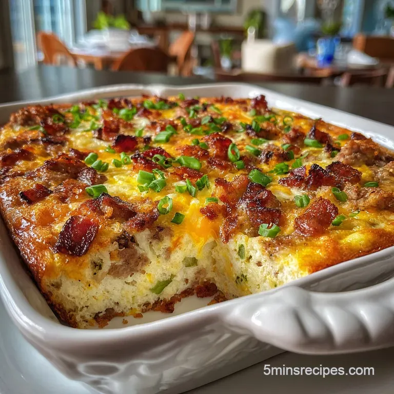 Amish Breakfast Casserole Recipe