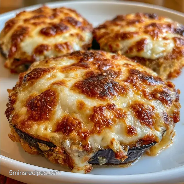 Fast & Crispy Eggplant Parmesan