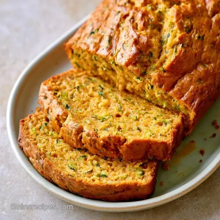 A thick slice of moist orange bread served on a white ceramic plate with a pat of melting salted butter.
