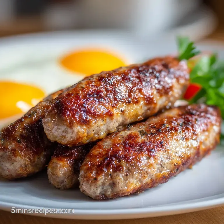 Beef Breakfast Sausage