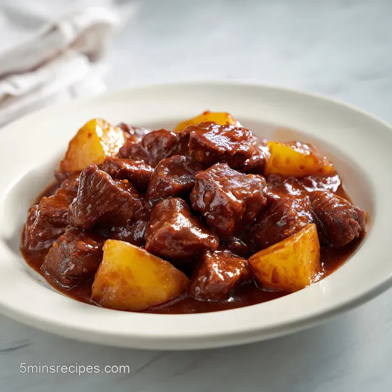Beef Stew Recipe Slow Cooker: Tender and Rich