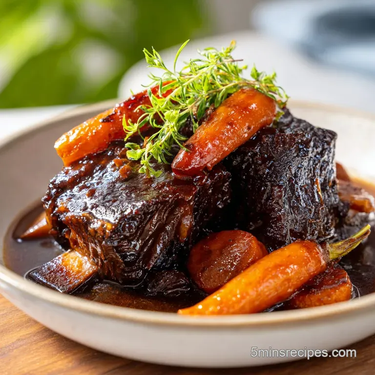 Braised Beef Short Ribs: Failure-Proof