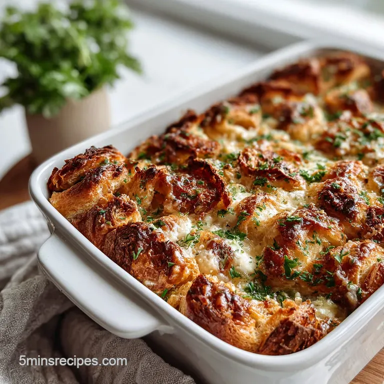 Breakfast for a Crowd: Croissant Strata