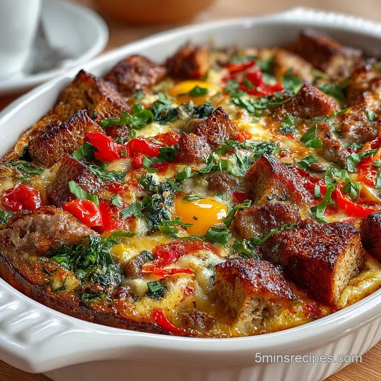 Breakfast Potluck Recipe with Egg