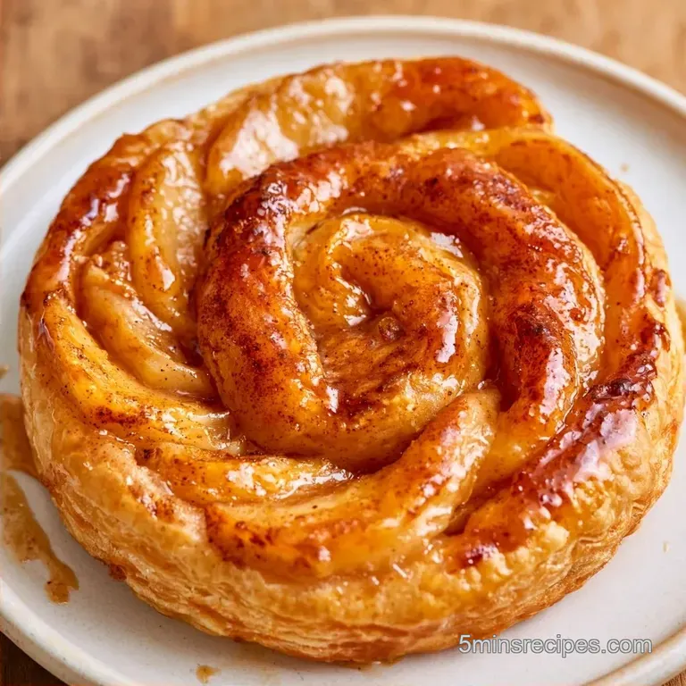 Crispy Caramel Apple Tart