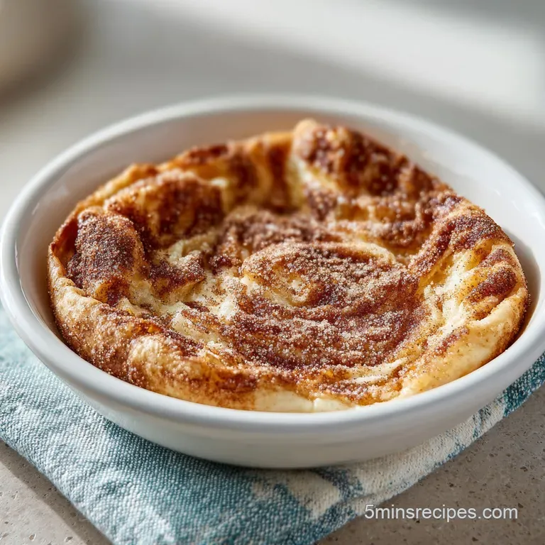 A slice of cinnamon sugar pizza with a glistening, sweet glaze sits on a rustic wooden board, dusted with sugar.