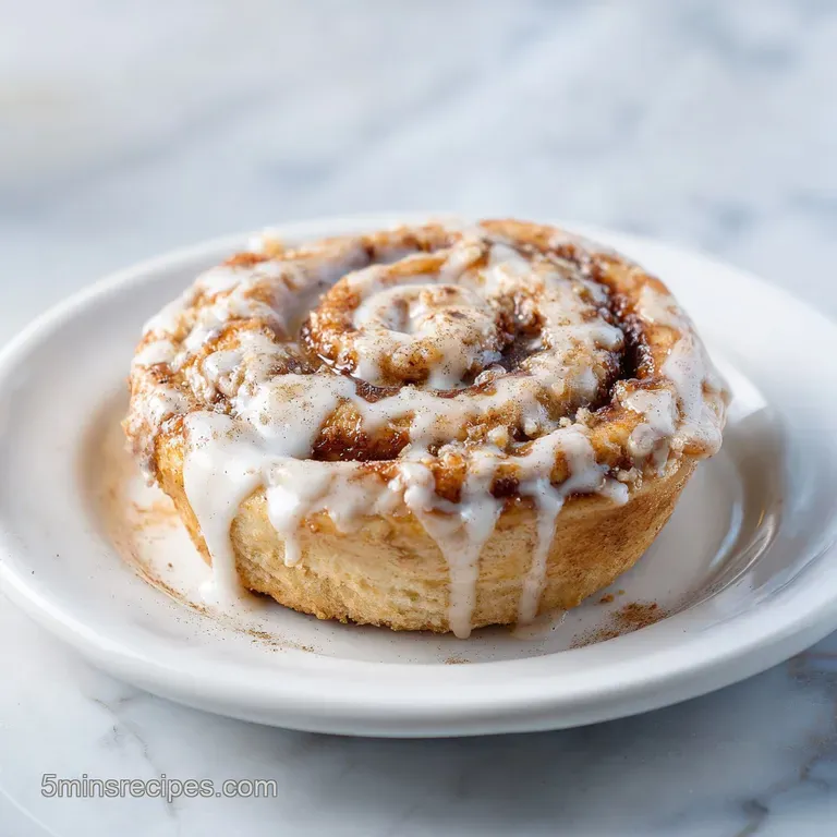 Cottage Cheese Cinnamon Roll Mug Cake