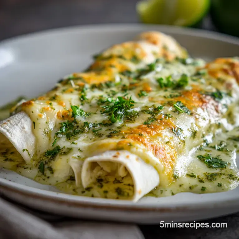 Easy Enchiladas Suizas Recipe