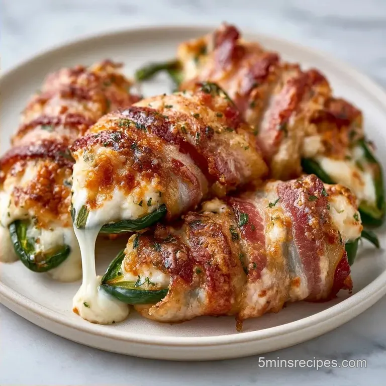 Bacon-Wrapped Jalape&ntilde;o Poppers: Crispy and Bold