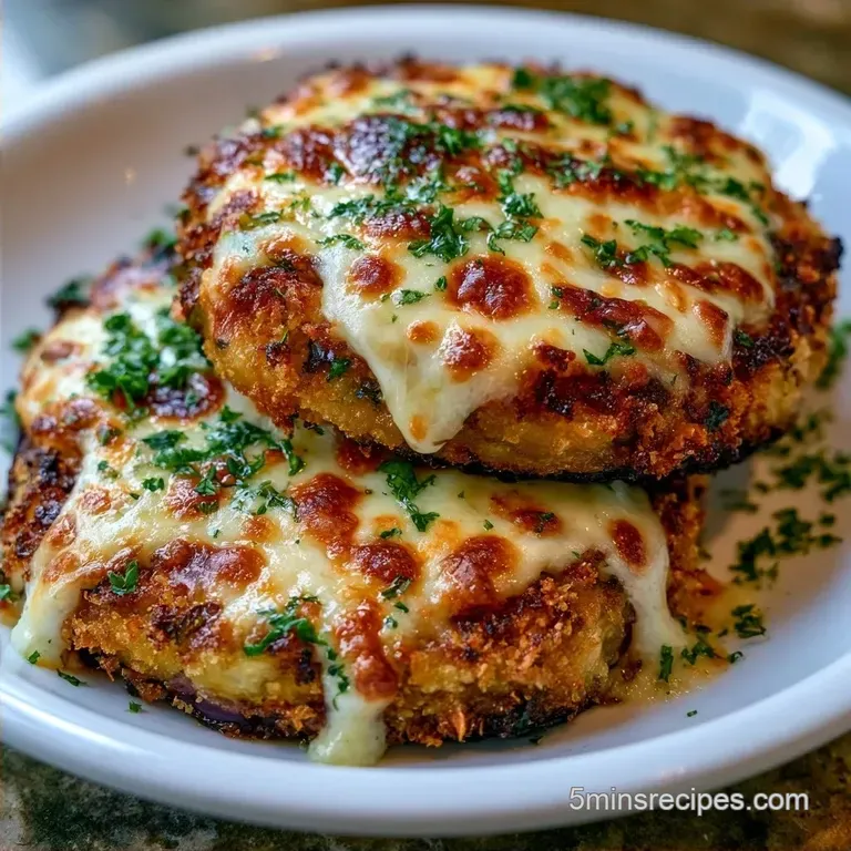 Crispy and Light Eggplant Parmesan