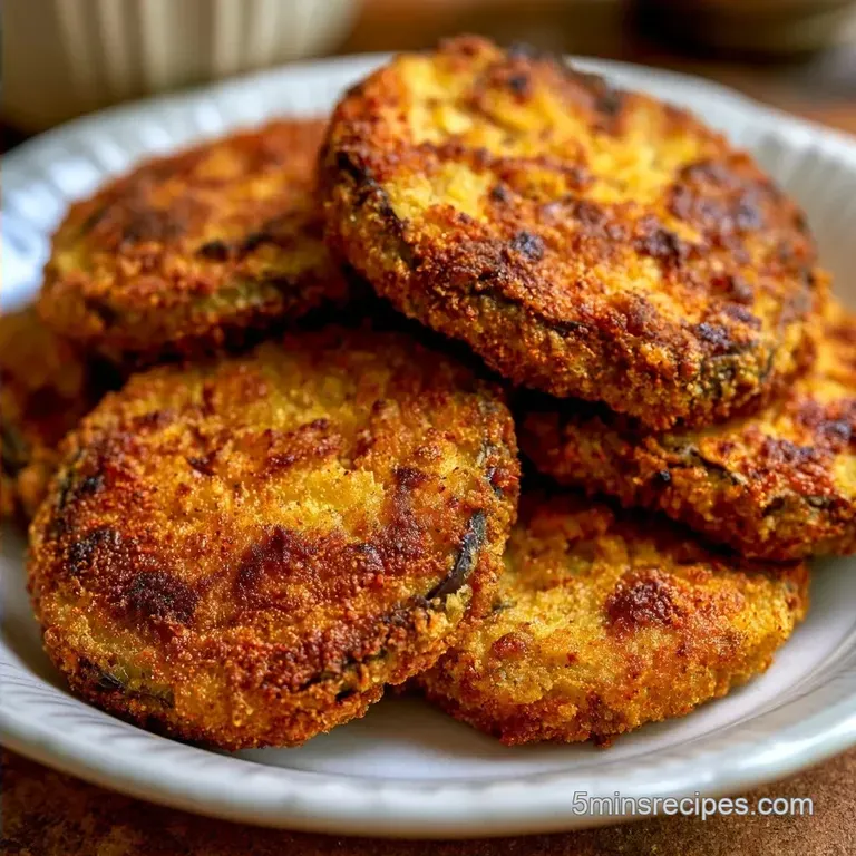 Crispy Fried Eggplant: Smoky and Golden