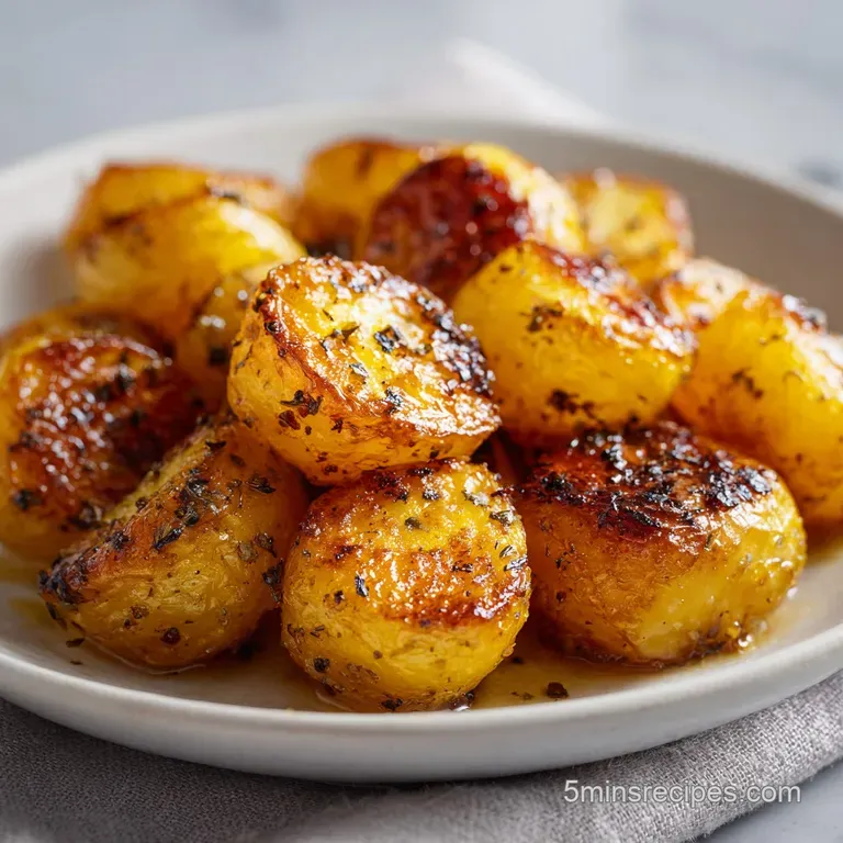 Roasted Yukon Gold Potatoes with Rosemary