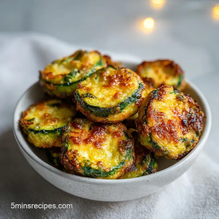 Crispy Zucchini Pizza Bites: Crunchy and Cheesy