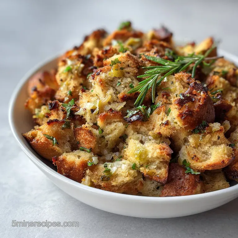 Crockpot Stuffing Recipe with Sausage