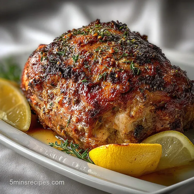 Crockpot Turkey Breast Recipe: Moist Herb Infusion