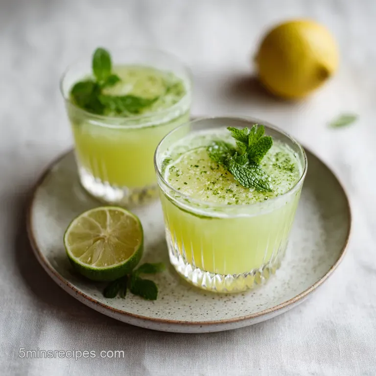 Drunk Witch Cocktail: Spooky Blue Layers