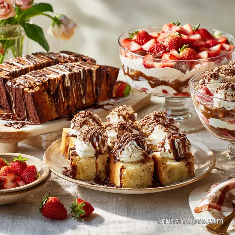 12 Easy Homemade Dessert Recipes