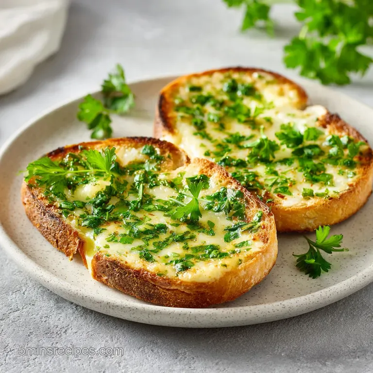 Delightful Pizza Toast: Crispy and Herby