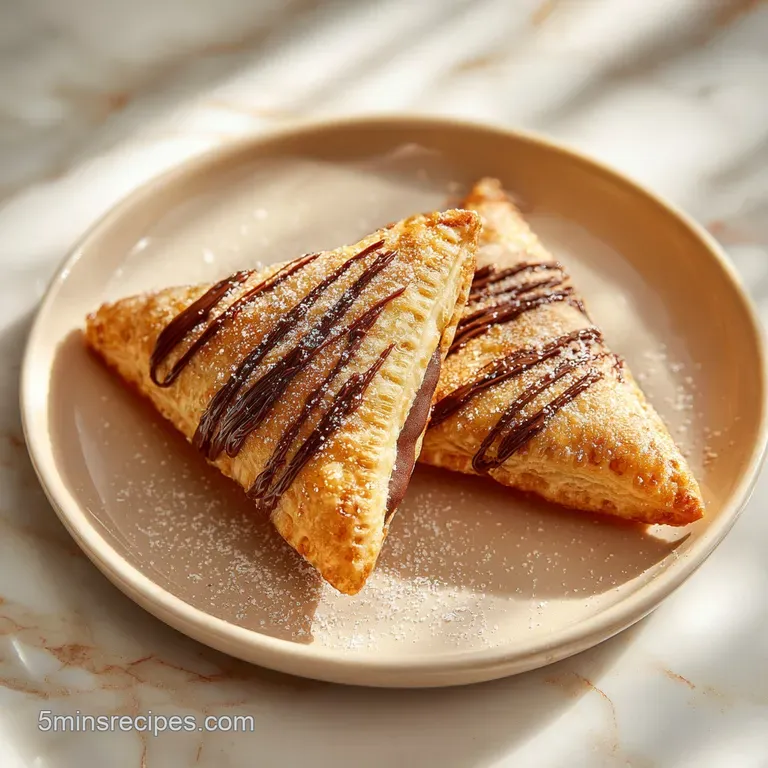 Easy Nutella Toast Pies: Crispy and Molten