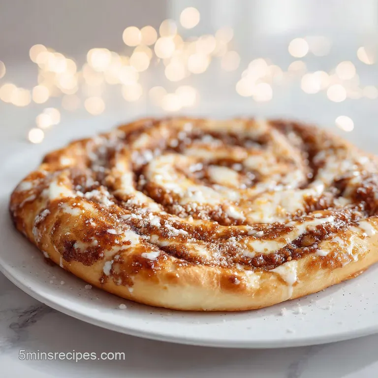 Sweet Cinnamon Swirl Pizza: Easy Homemade