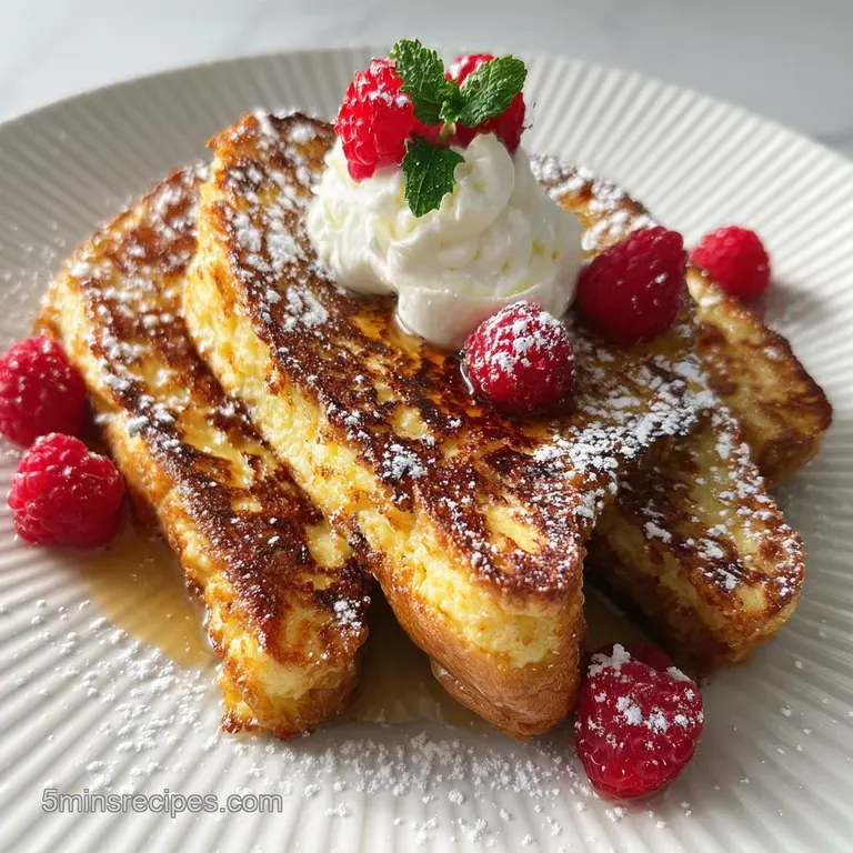 Eggnog French Toast: Silky Center