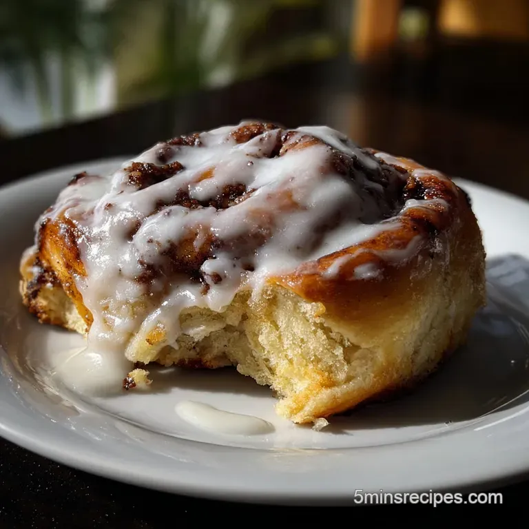 Fast Cinnamon Roll Recipe