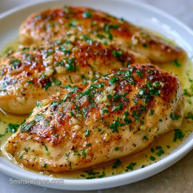 Garlic Butter Chicken Breast: Pan-Seared