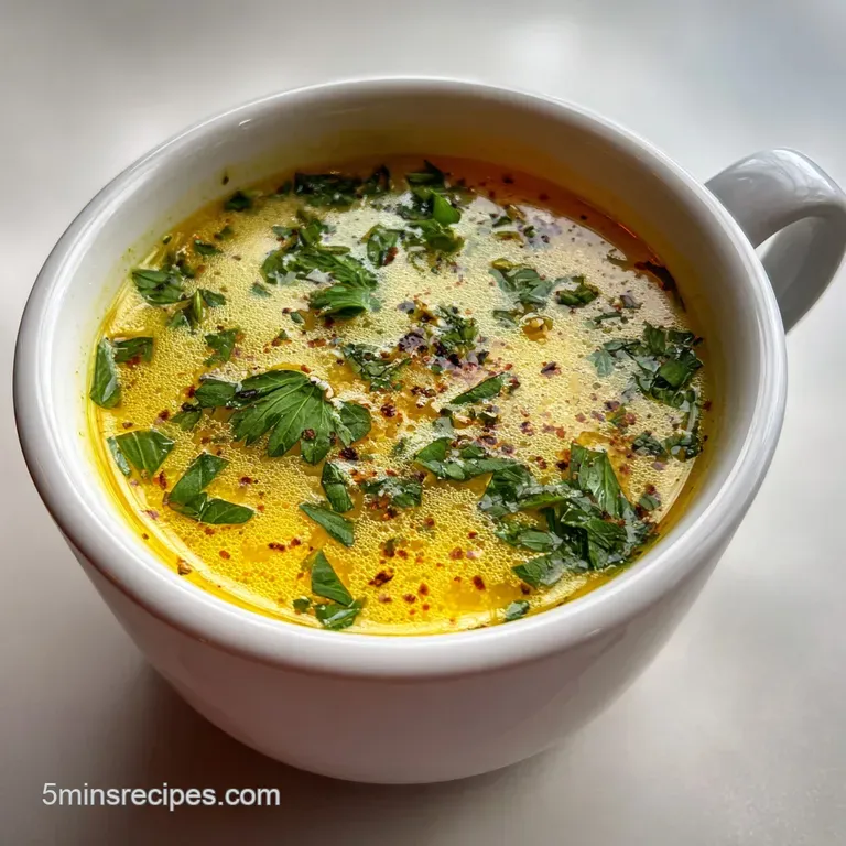 Quick and Easy Soup Recipe with Garlic and Herbs