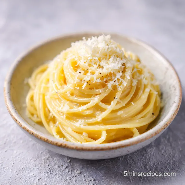 Garlic Parmesan Pasta: Silky and Nutty