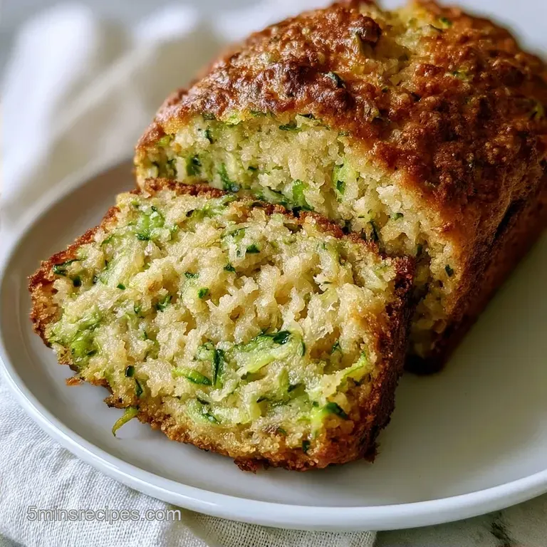 Healthy Gluten Free Zucchini Bread