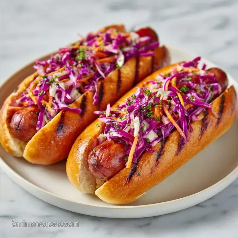Gourmet 4th of July Hot Dogs: Pan-Seared