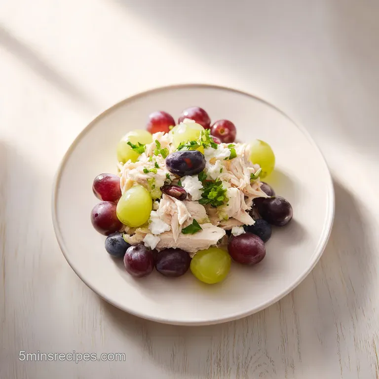 Grapes Chicken Salad: Velvety and Crisp