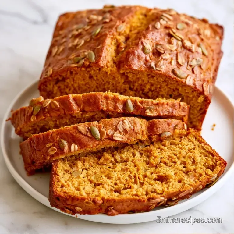 Thick slices of orange bread topped with a pat of melting butter, served on a white ceramic plate with a linen napkin.