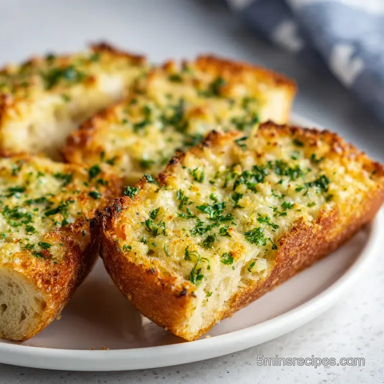 Garlic Bread: Crispy and Buttery