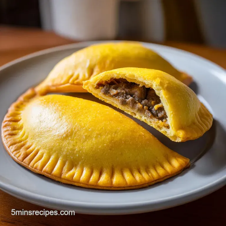 Jamaican Beef Patties: Golden and Shattering